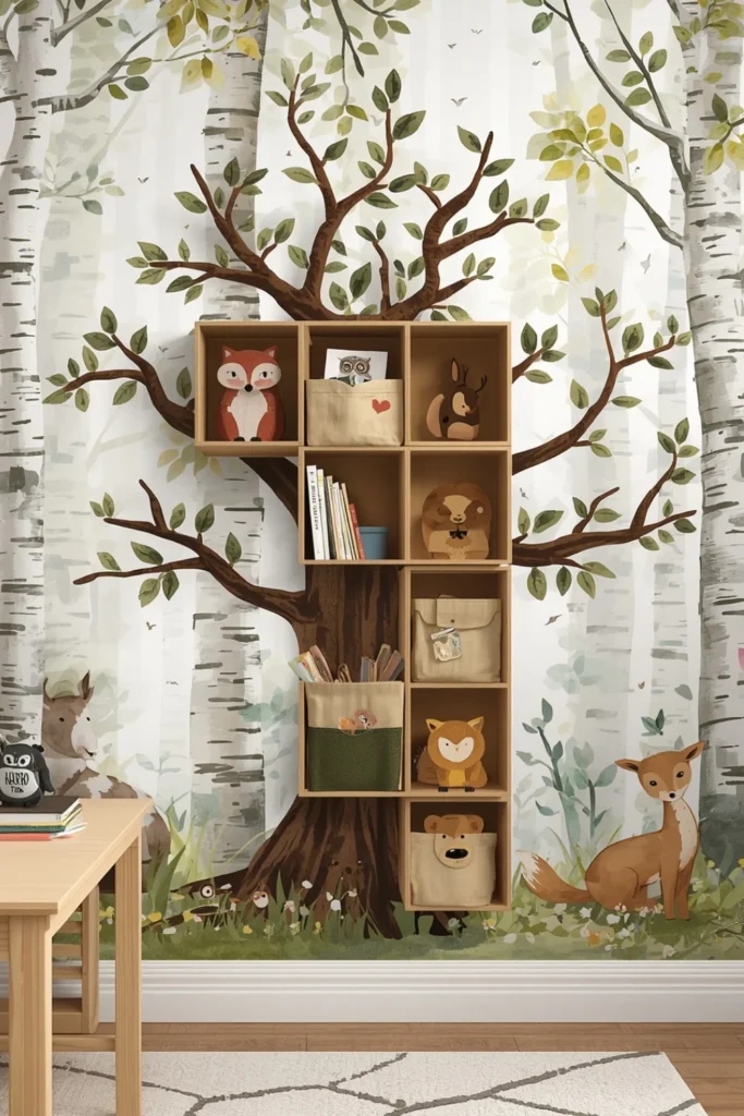 Woodland Animal Wall Murals