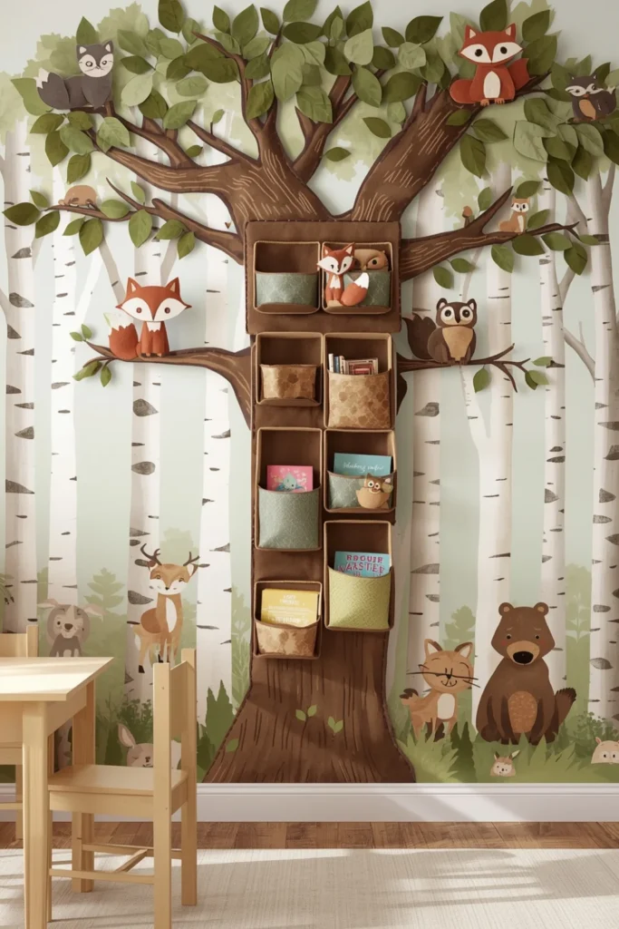 Woodland Animal Wall Murals2