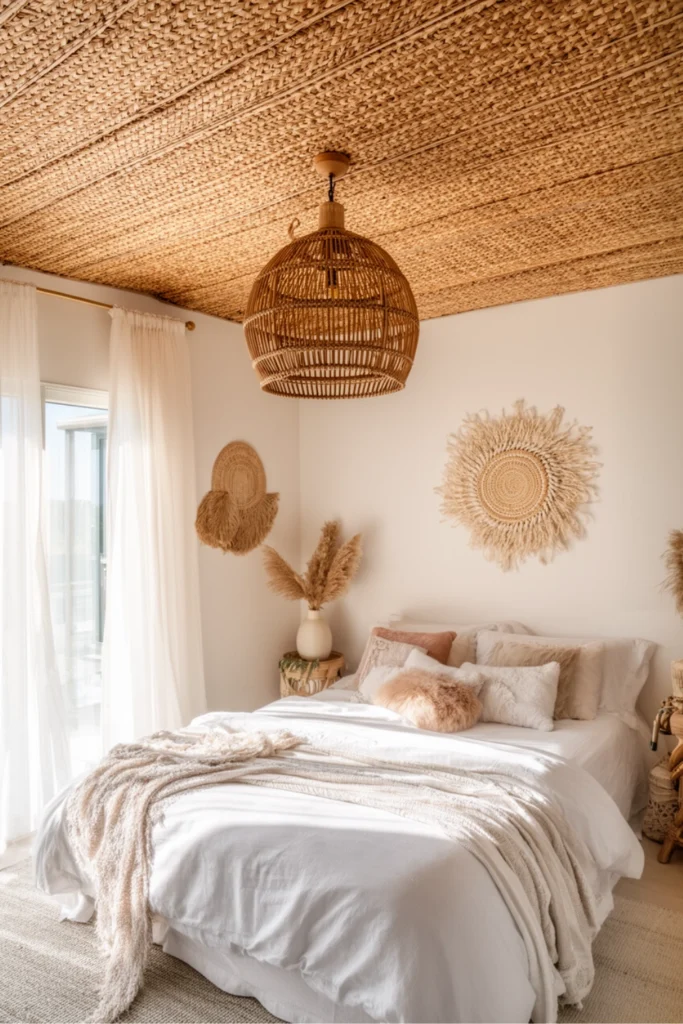 Woven Ceiling Details