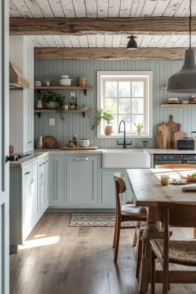 Alpine Cottage Calm with Painted