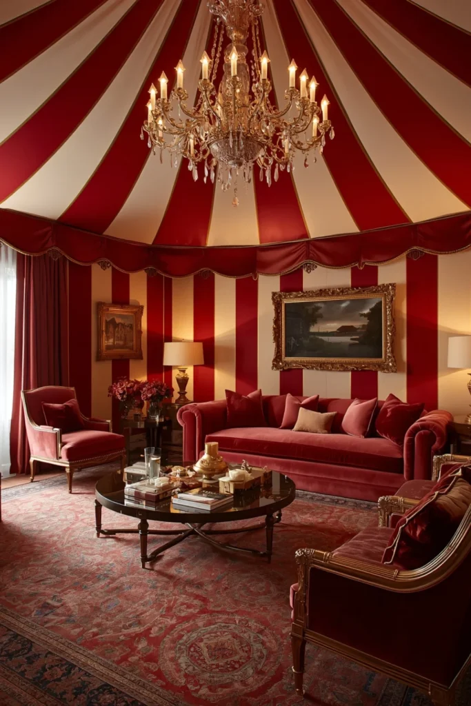 Big Top Glam Living Room