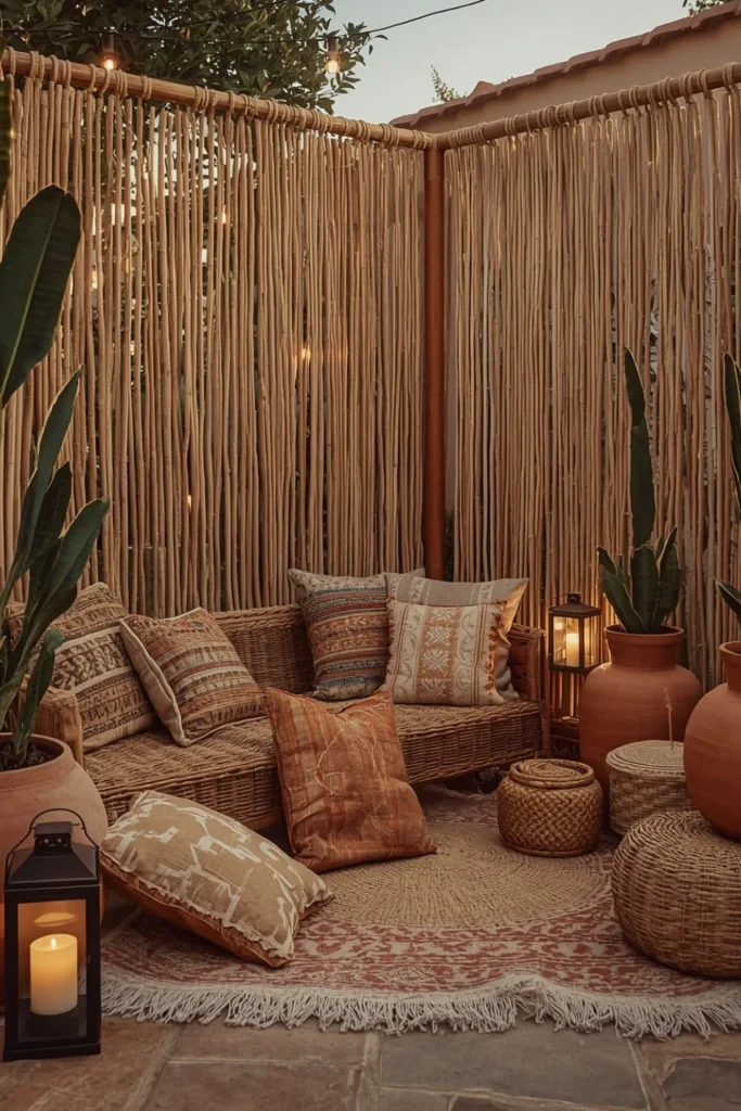 Boho Reed Panel Cocoon 2 1