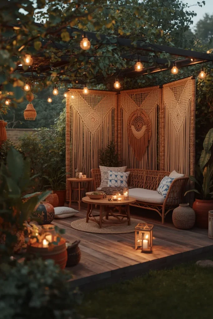 Boho Woven Reed Retreat1