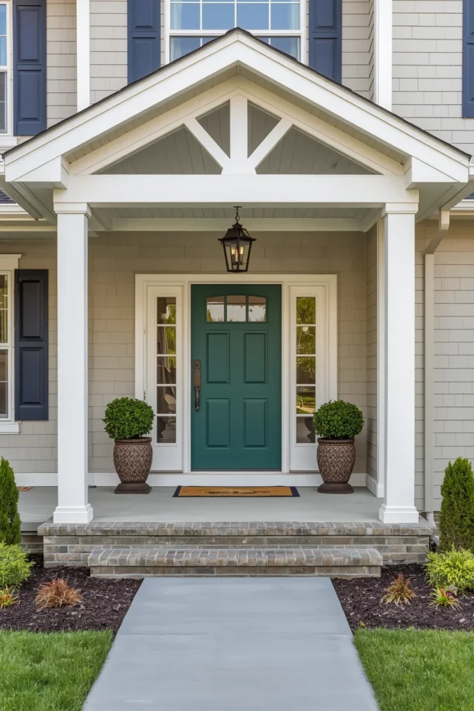 Bold Front Door Color