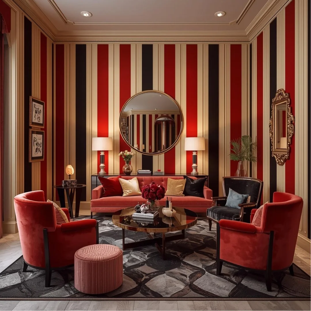 Bold Stripe Interior Ideas