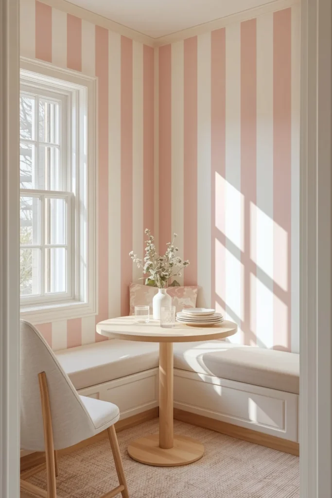 Candy Stripes Breakfast Nook2