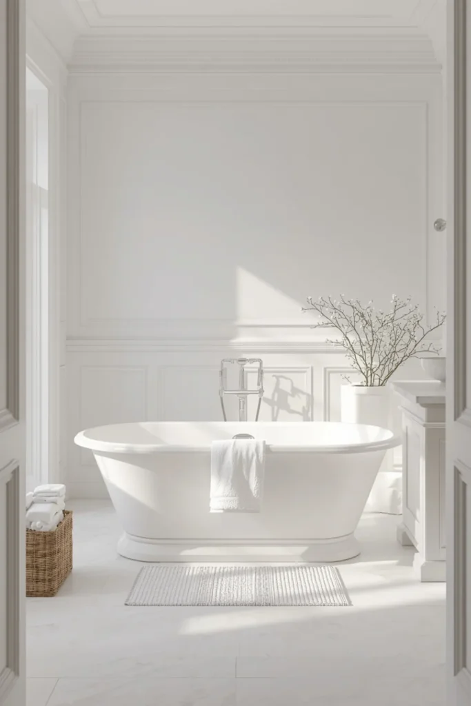 Classic White Bathroom