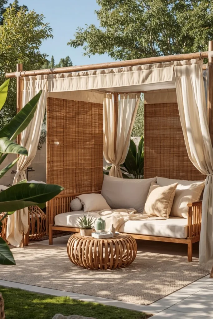 Coastal Bamboo Cabana