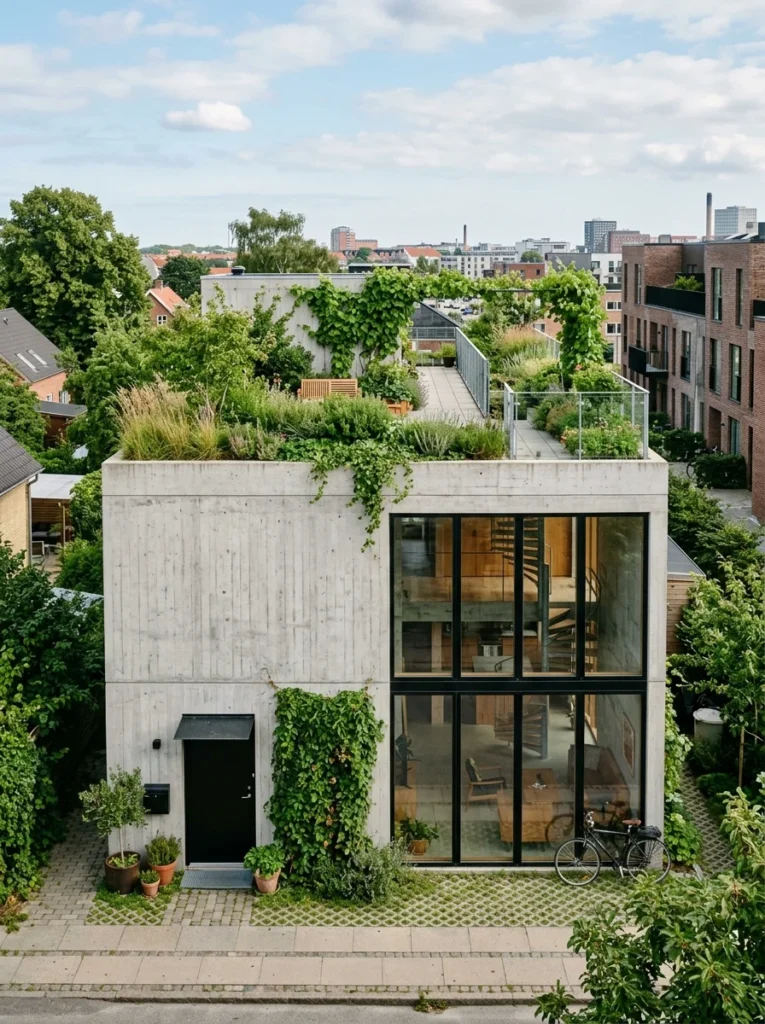 Compact Concrete Loft Home1