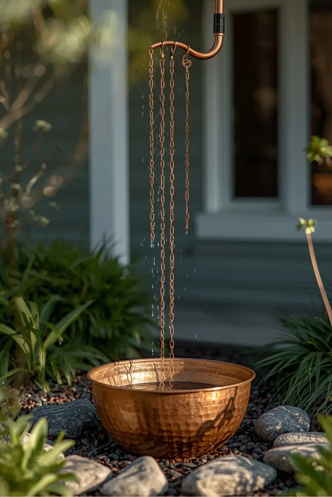 Copper Rain Chain1