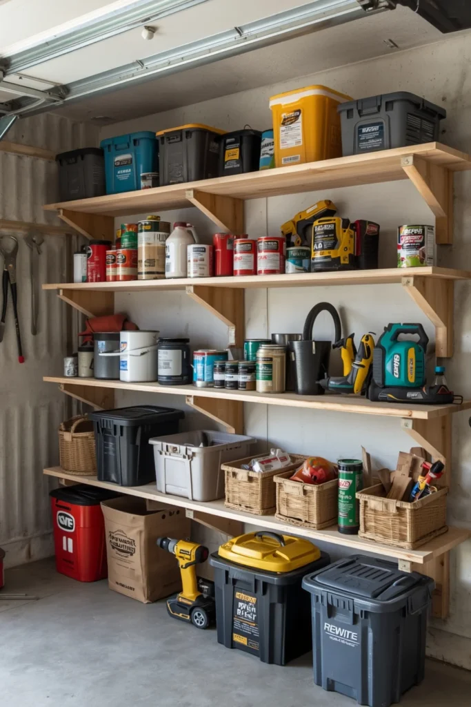 DIY Wooden Shelves