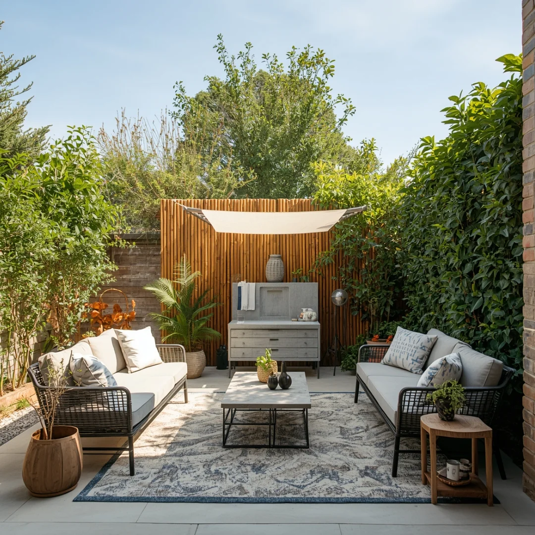 Eco friendly outdoor privacy