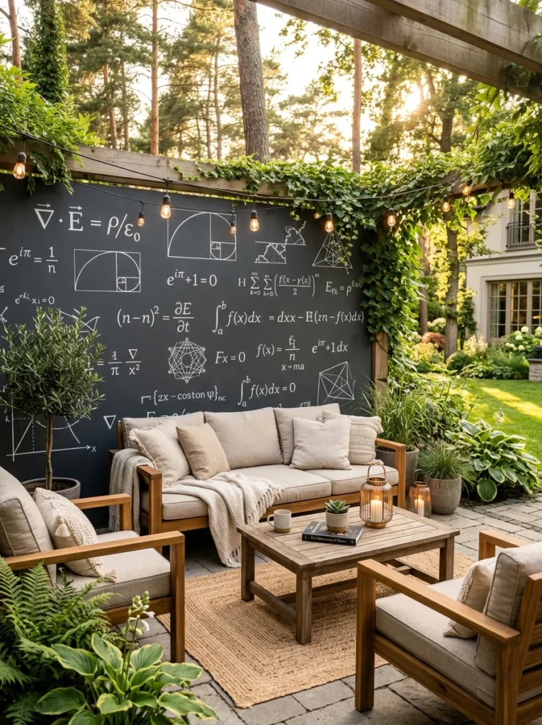 Equation Wall That Tells a Story2 1