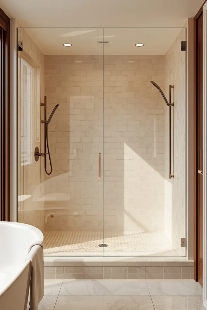 Frameless Glass Shower1