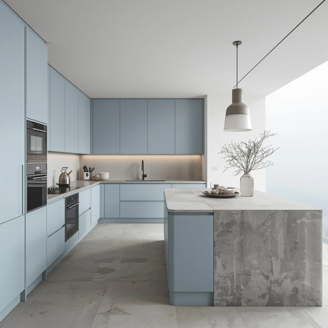 Glacier inspired Kitchens