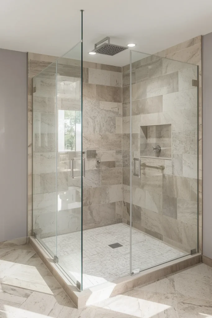 Install a Frameless Walk In Shower