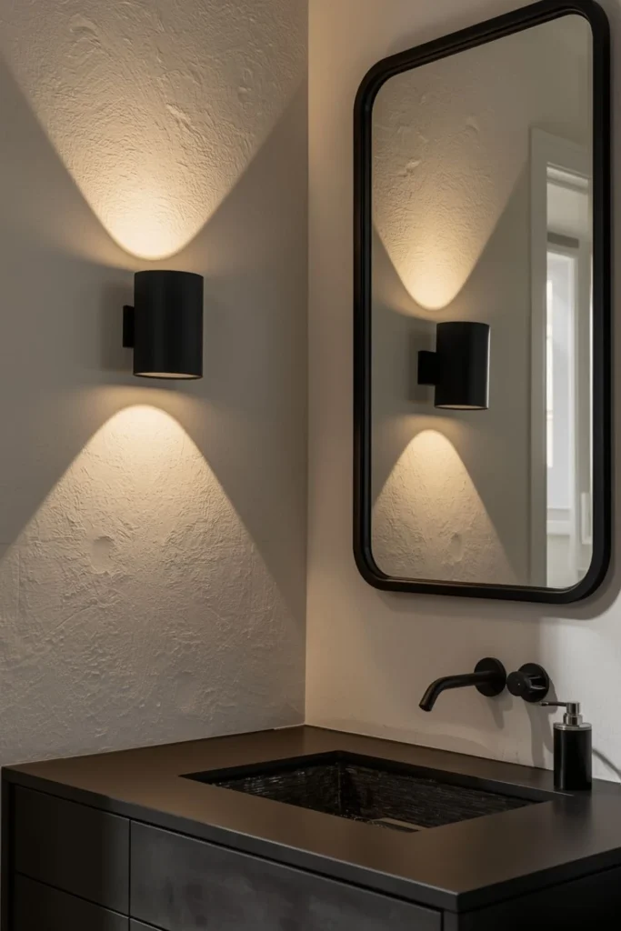 Matte Black Bathroom 1