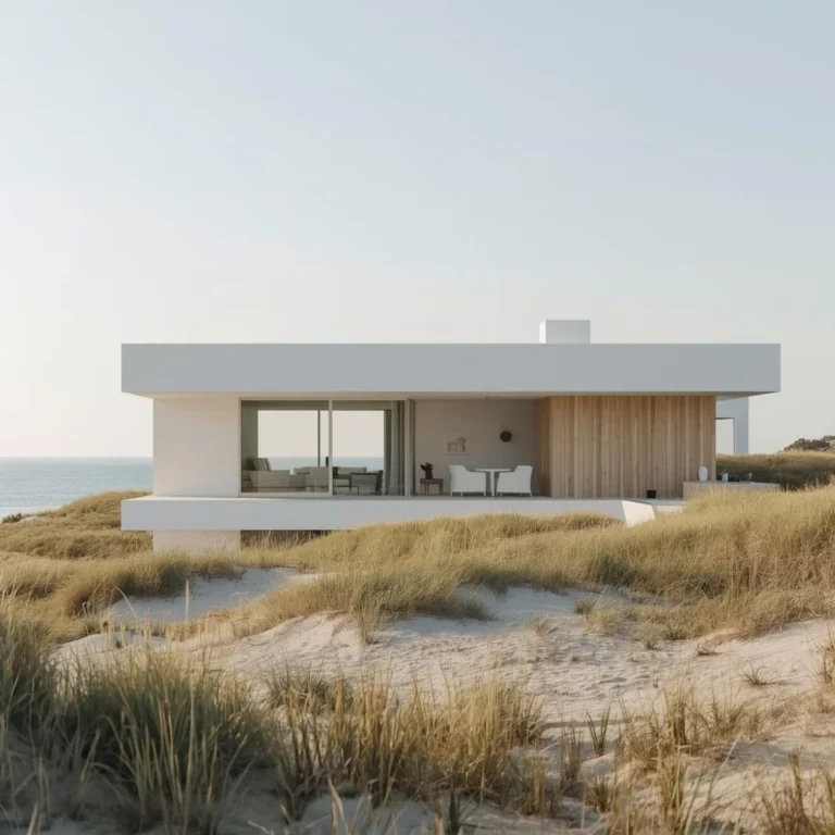 Minimal Coastal House Exteriors That Feel Like a Fresh Ocean Breeze