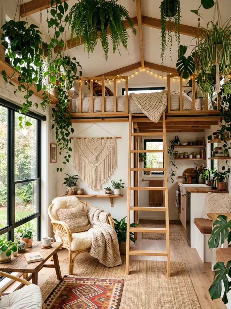 Modern Boho Loft House