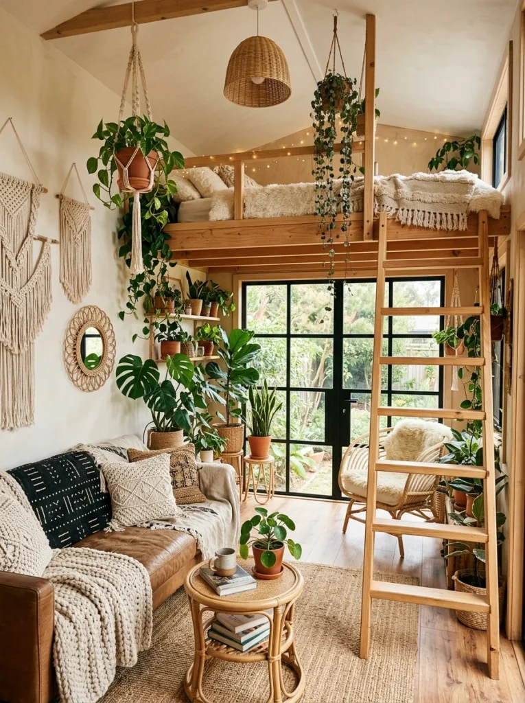 Modern Boho Loft House2