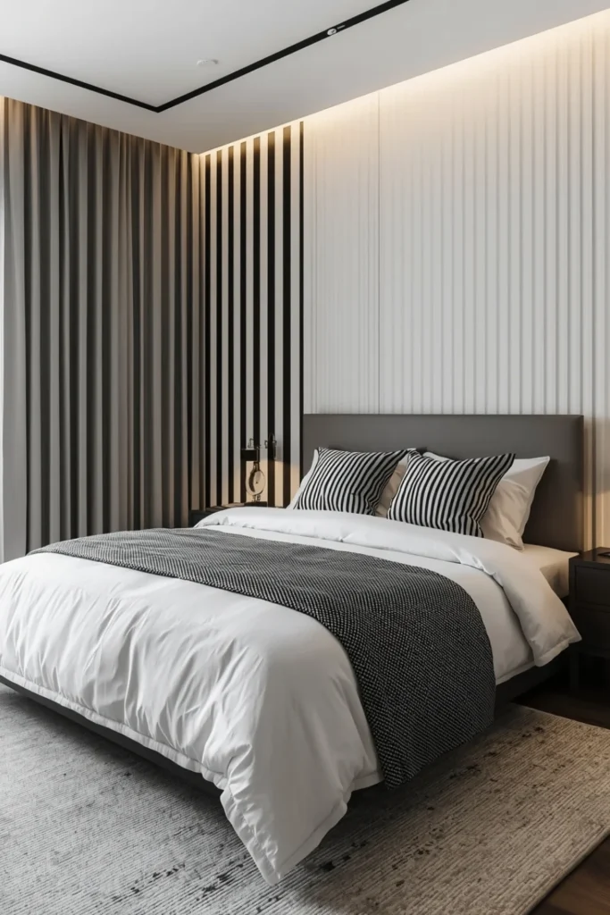Monochrome Acrobat Bedroom