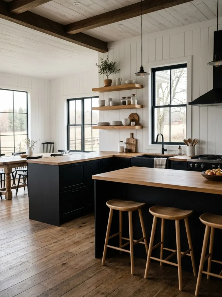 Monochrome Farmhouse Minimal