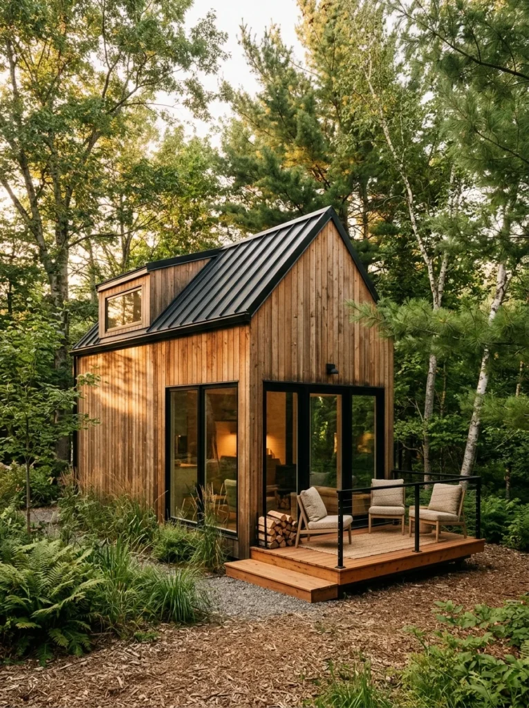 Natural Wood Facade