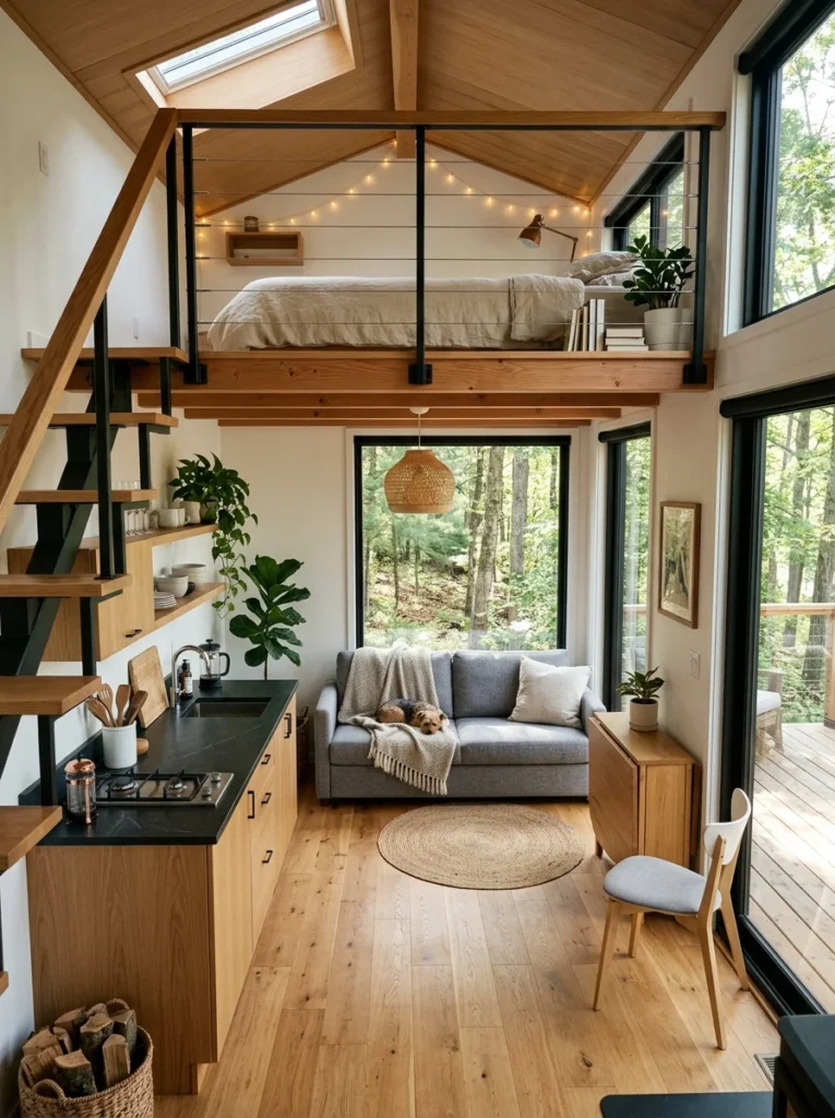 Open Concept Loft Floor Plan2