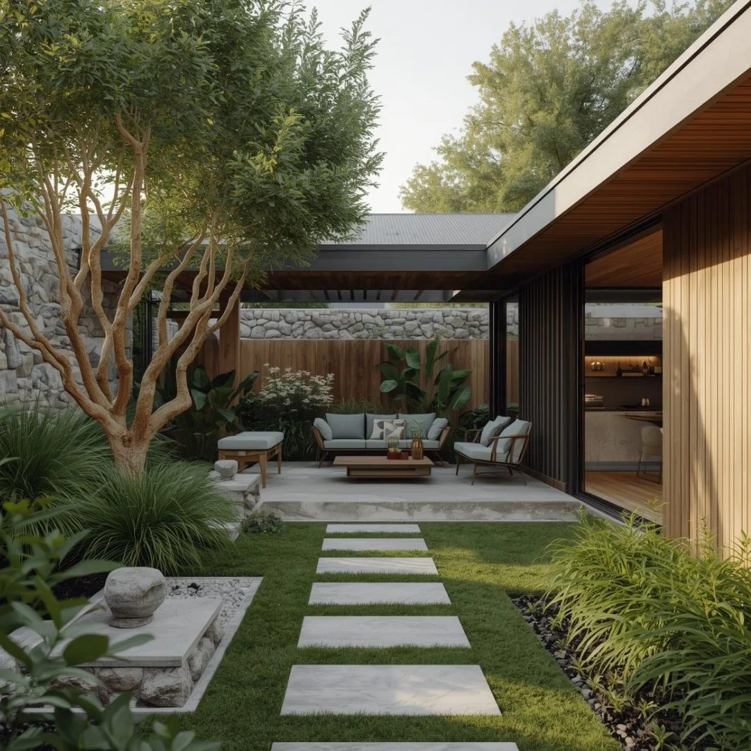 Organic Modern Garden Ideas