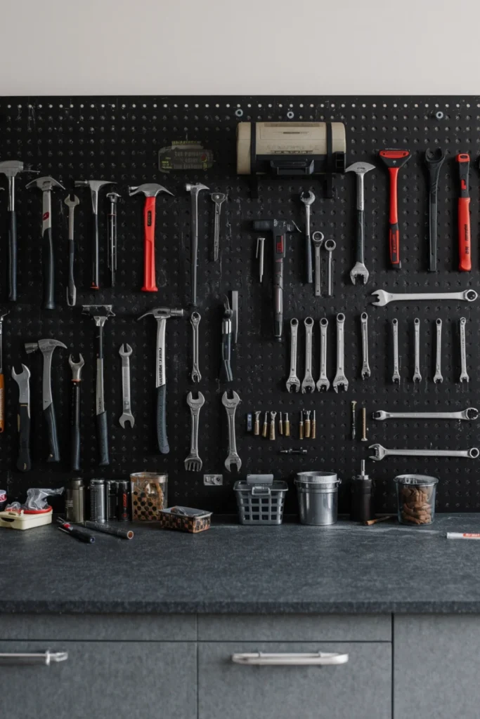 Pegboard Tool Wall1