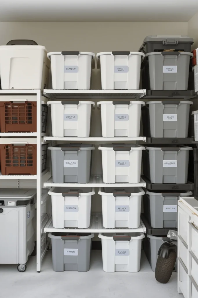 Plastic Storage Bins1