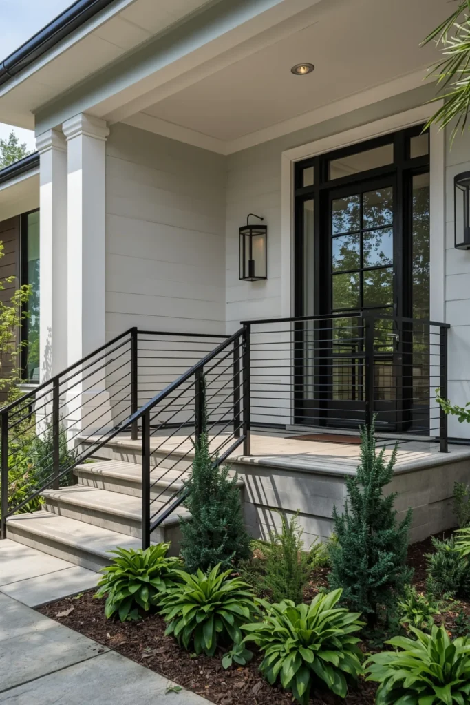 Sleek Metal Railings2