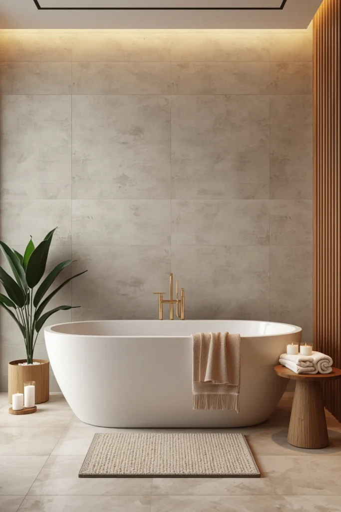Spa Inspired Bathroom1