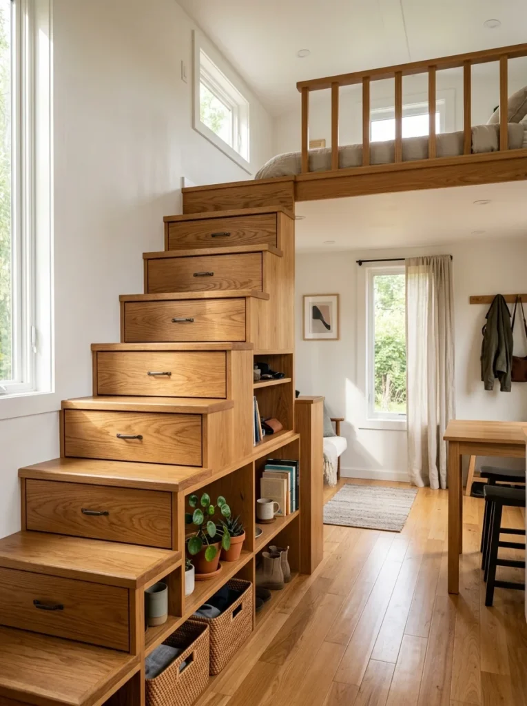 Space Saving Staircase Design