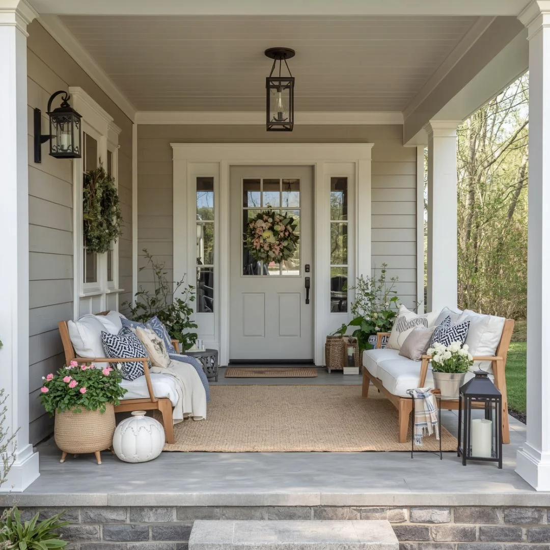 Spring Front Porch Decor Ideas