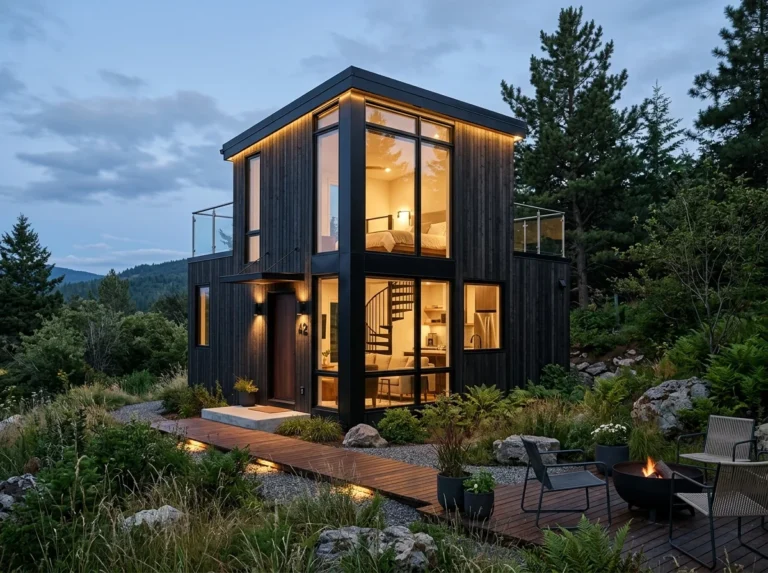 Tiny Loft House Exterior Design Ideas for a Minimalist Modern Look