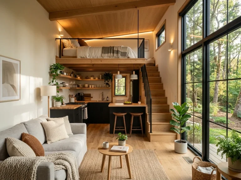 Tiny Loft House Interior Design Ideas for a Cozy Modern Aesthetic