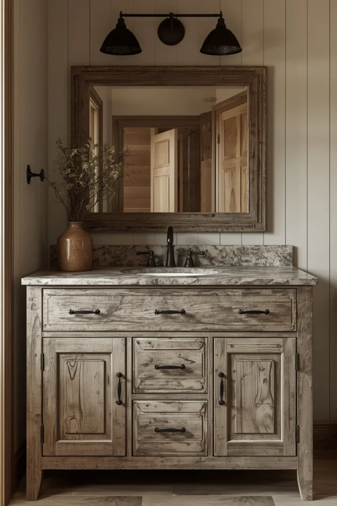 Wooden Vanity 1