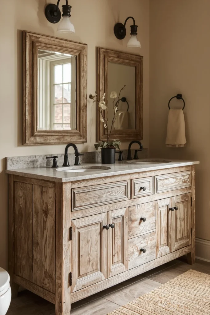 Wooden Vanity