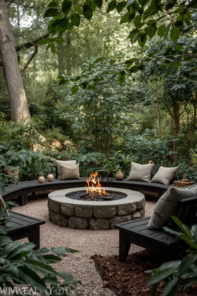 Woodland Lounge with River Stone 1