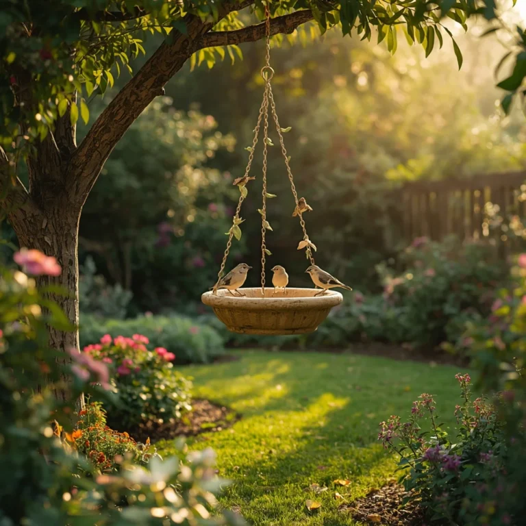 Hanging Bird Bath Ideas For Your Garden