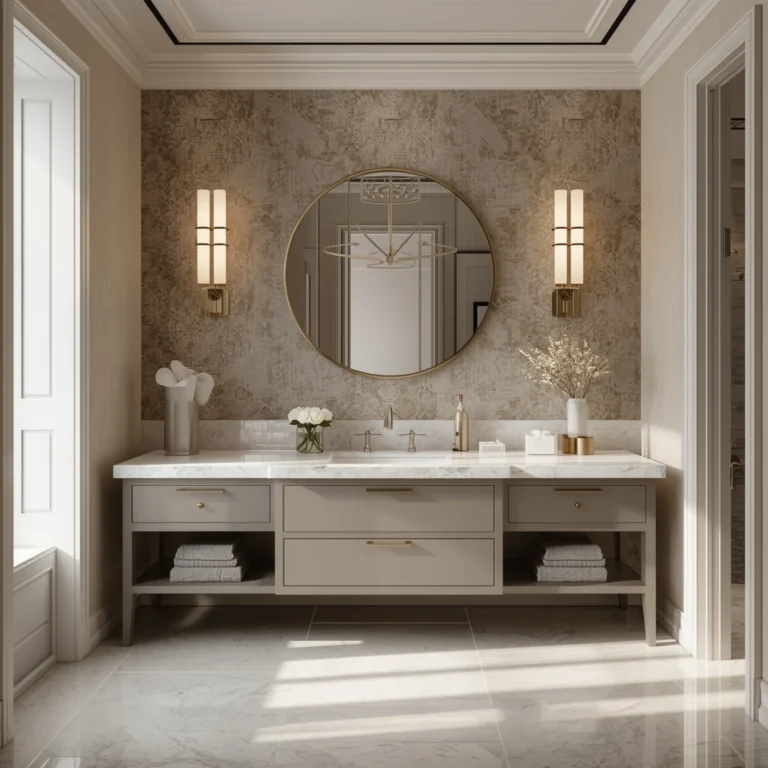 Trending Bathroom Wallpaper Ideas