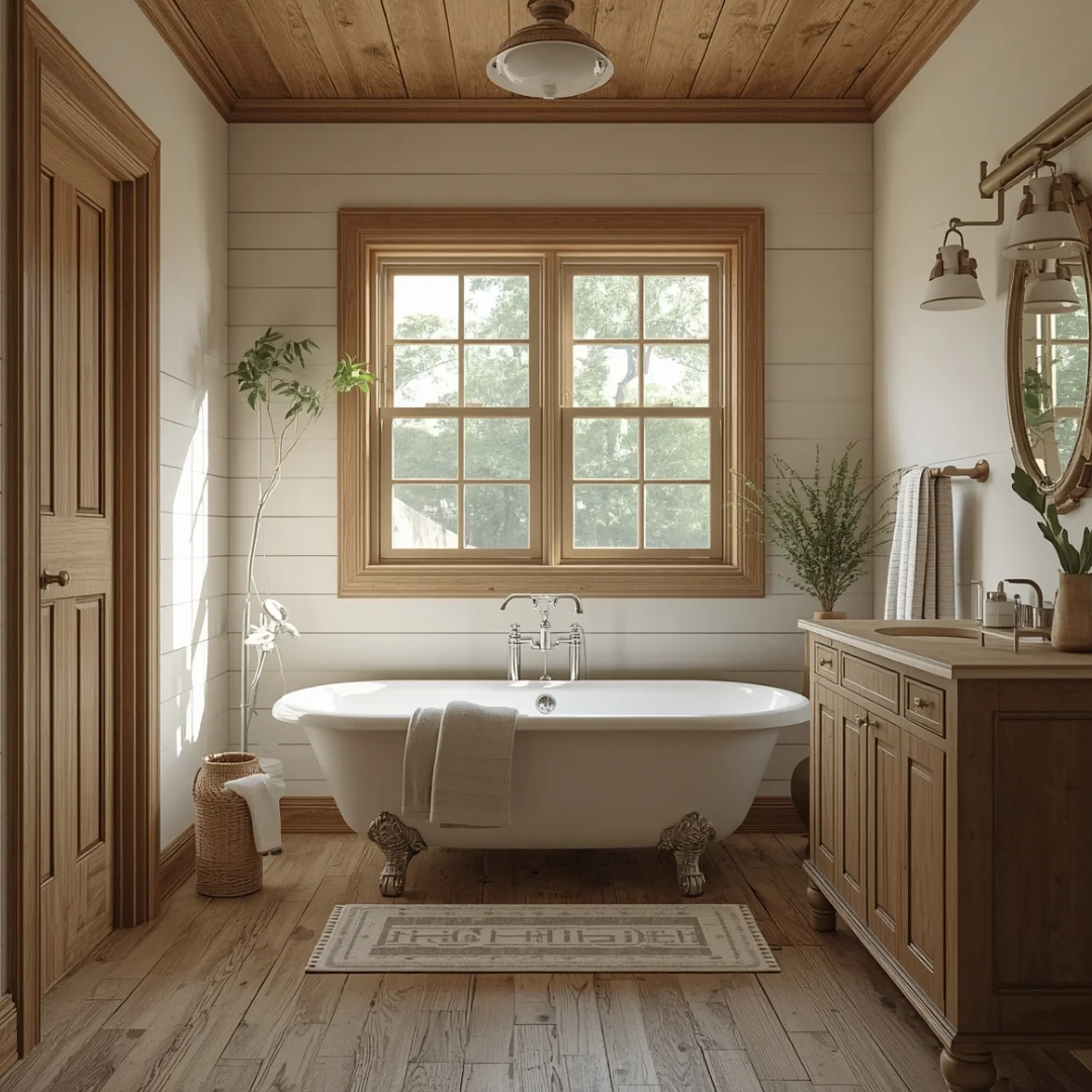 warm and timeless farmhouse