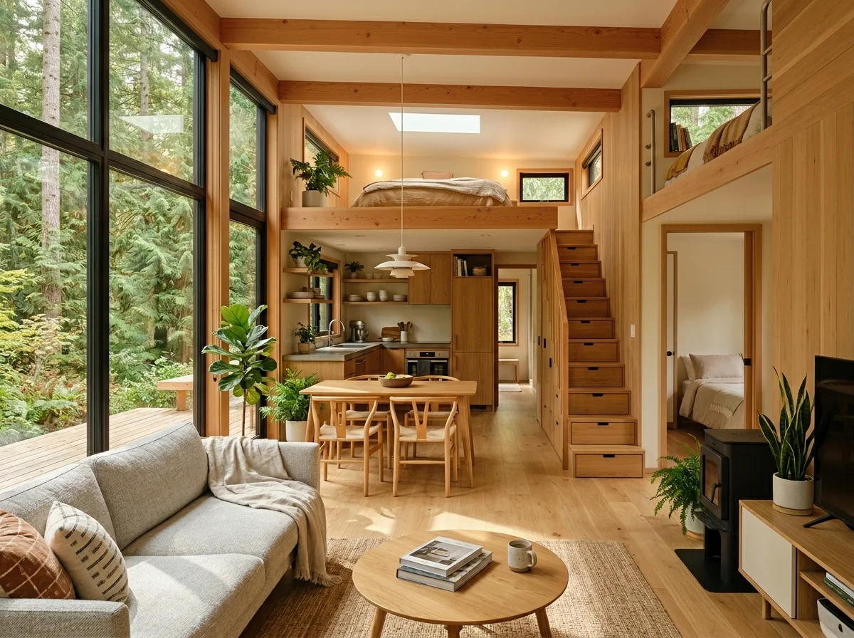 3 Bedroom Tiny House Plans