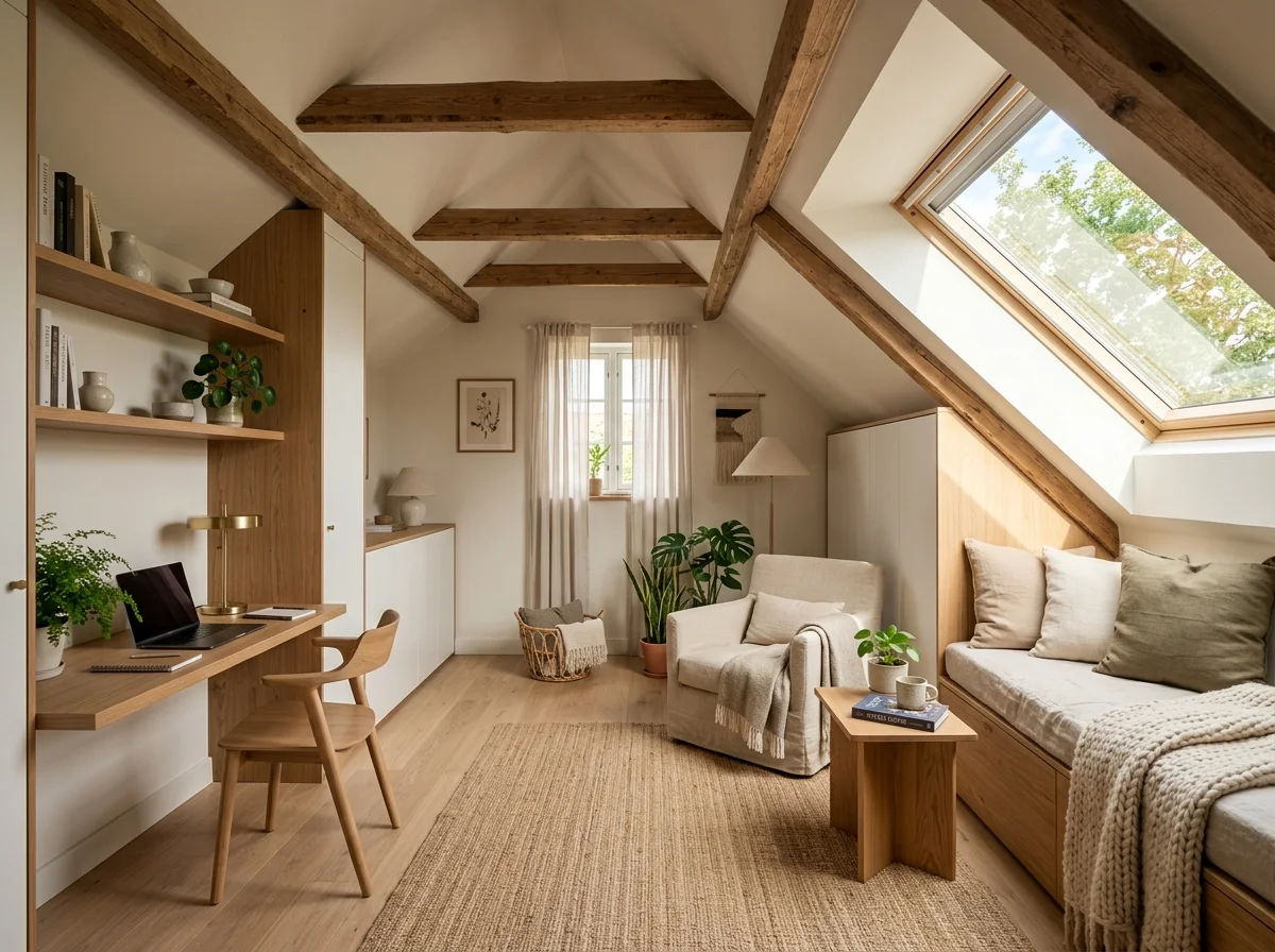 Attic room living space 202606081643