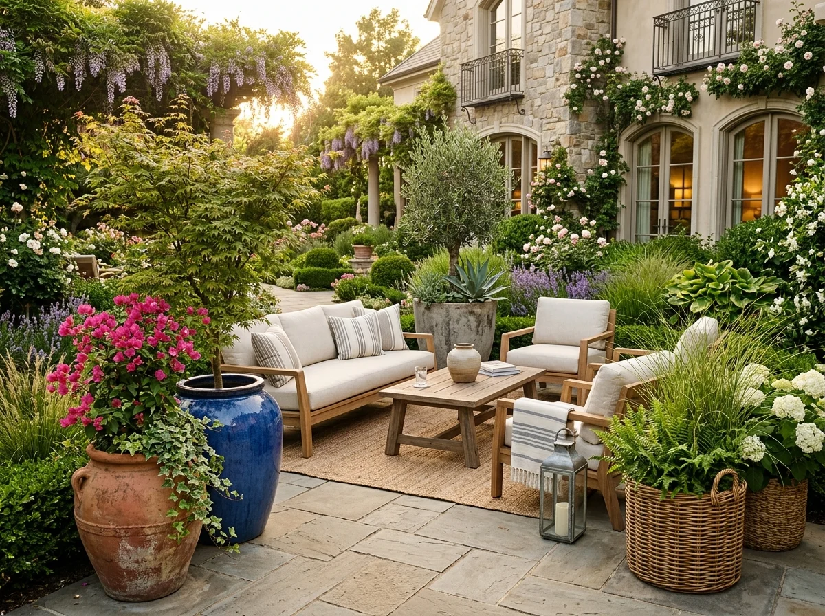 Big Pots for Plants Ideas Outdoor