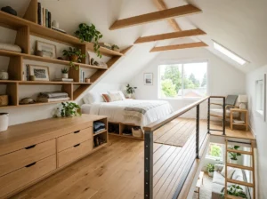 Tiny Loft Ideas Upstairs for Small Modern Homes