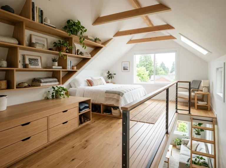 Tiny Loft Ideas Upstairs for Small Modern Homes