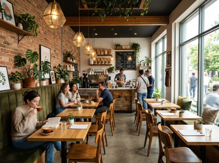 Small Cafe Layout Design Ideas for Functional Seating and Flow