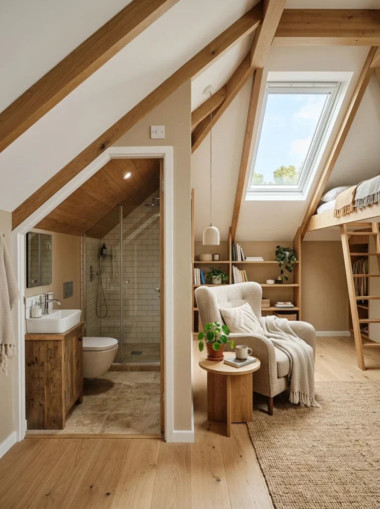 Combining a Compact Bathroom